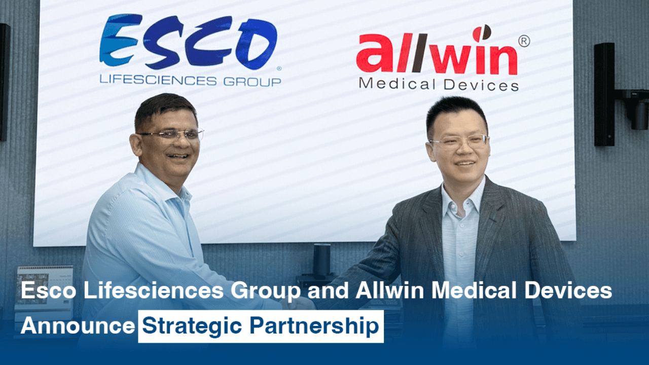 Esco Lifesciences Group and Allwin Medical Devices Announce Strategic Partnership