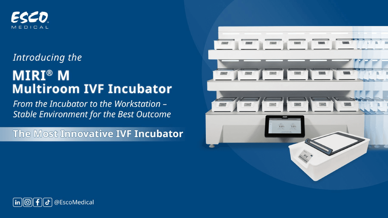 Introducing the MIRI® M Multiroom IVF Incubator: One Patient, One Chamber. Recreating life’s earliest home.